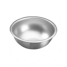 Round Dish 300 ccm Stainless Steel, Size Ø 128 x 38 mm